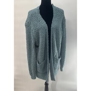 zenana Cartigan Teal Xl